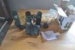 Telefoons, Profoon, gigaset, A270a + PDX 300 triple, Ophalen of Verzenden, Gebruikt, 4 handsets of meer