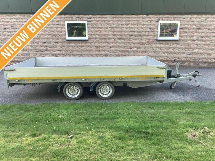 Multitransporter Plateauwagen aanhanger aanhangwagen 2022, Auto diversen, Aanhangers en Bagagewagens, Gebruikt