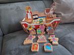 Sinterklaas met pieten en boot van hout, Ophalen of Verzenden, Gebruikt