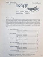 Pia Beck. Hoe  speel ik Boogie Woogie. Eerste boek., Les of Cursus, Ophalen of Verzenden, Zo goed als nieuw, Jazz