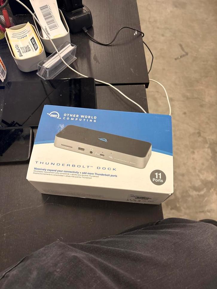 Thunderbolt Dock - Krachtige Aansluiting, Computers en Software, Dockingstations, Nieuw, Docking station, Harde schijf, Ophalen of Verzenden