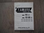 Yamaha FS1 onderdelencatalogus, Verzenden, Zo goed als nieuw