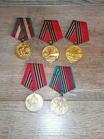 Sovjet WO2/WO1 overwinnings herinnerings medailles €5/ps, Verzamelen, Militaria | Algemeen, Ophalen of Verzenden, Landmacht, Overige gebieden