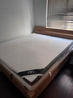 Tweepersoonsbed met matras, Huis en Inrichting, Slaapkamer | Matrassen en Bedbodems, Ophalen, Gebruikt, Tweepersoons, Matras
