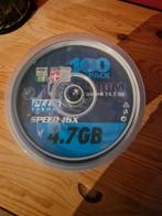 Platinum DVD+R spindel 100 stuks., Computers en Software, Beschrijfbare discs, Ophalen of Verzenden, Nieuw, Dvd