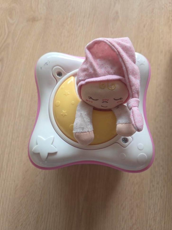 Chicco Nachtlampje met Muziek en Licht, Kinderen en Baby's, Speelgoed | Babyspeelgoed, Gebruikt, Overige typen, Met licht, Met geluid