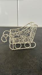 Decoratie slee, 10x4x7,5cm, metaal, Ophalen of Verzenden, Zo goed als nieuw