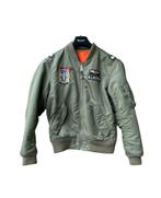 Ralph Lauren Bomberjack Vietnam War Flight Jack Jas S zgan, Kleding | Heren, Jassen | Winter, Groen, Maat 46 (S) of kleiner, Ophalen of Verzenden