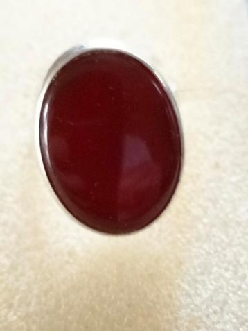 Prachtige antieke zilveren carneool ring. beschikbaar voor biedingen