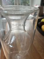 Serax Vaas - Stijlvol Design, Huis en Inrichting, Wit, Ophalen of Verzenden, Minder dan 50 cm, Glas