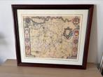 Grote lijst Historische kaart van de Meijerij, Ophalen of Verzenden, Zo goed als nieuw, Nederland, Landkaart