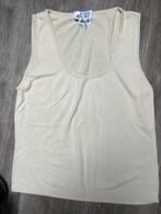 Escada top L, Maat 38/40 (M), Beige, Ophalen of Verzenden, Zo goed als nieuw