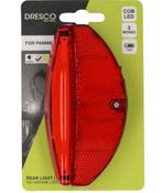 Dresco LED Achterlicht, Waterbestendig, Batterij, Achterlicht, Nieuw