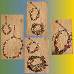 Prachtige armbanden en kettingen, vintage look, mooi & gaaf!, Ophalen of Verzenden, Zo goed als nieuw, Overige kleuren, Overige materialen