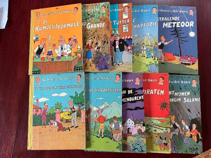 Piet Pienter en Bert Bibber, Boeken, Stripboeken, Gelezen, Meerdere stripboeken, Ophalen of Verzenden