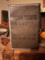 Beschuit blik ww2 tweede Wereldoorlog, Verzamelen, Ophalen of Verzenden, Amerika, Overige typen