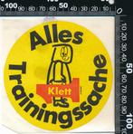 Sticker: Klett - Alles trainingssache, Ophalen of Verzenden, Zo goed als nieuw, Bedrijf of Vereniging