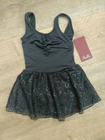 Mirella m1071c leotard balletpak ballet rok jazz zwart., Sport en Fitness, Ballet, Ophalen of Verzenden, Nieuw, Kleding