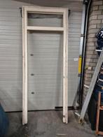 Houten kozijn met boven raampje., Gebruikt, Raamkozijn, Hout, Ophalen