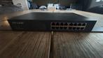 TP link 16 prt switch, Computers en Software, Netwerk switches, Ophalen of Verzenden, Zo goed als nieuw