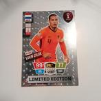 Verzamelkaart limited edition van virgil van dijk groot, Ophalen of Verzenden, Zo goed als nieuw, Buitenlandse clubs, Shirt