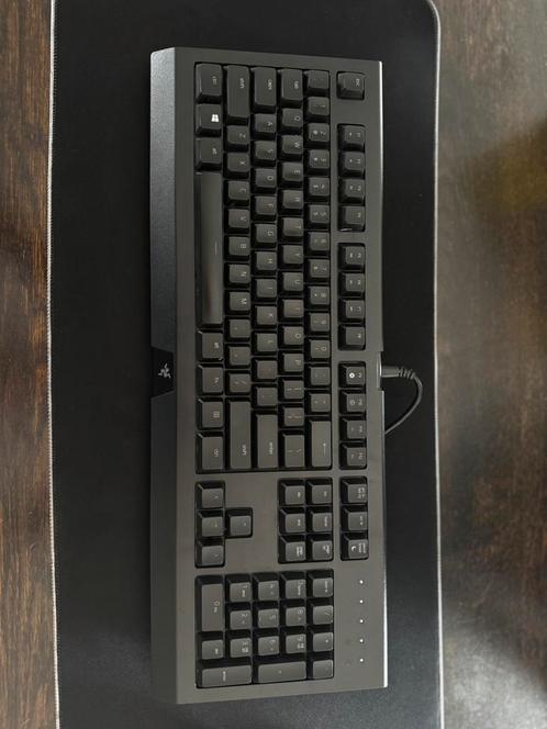 Razer RGB Gaming Set, Toetsenbord, Muis + RGB Muismat, Computers en Software, Toetsenborden, Zo goed als nieuw, Qwerty, Bedraad