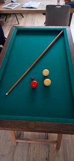 Tafelbiljart, Ophalen, Gebruikt, Biljarttafel