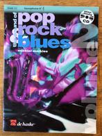 Michiel Merkies, the sound of pop rock blues, saxofoon, +cd, Gebruikt, Saxofoon, Ophalen of Verzenden, Thema