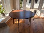 Eettafel rond mangohout, Ophalen, Gebruikt, 50 tot 100 cm, 100 tot 150 cm