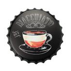 Metalen bottlecaps - Wanddecoratie - Woondecoratie, Huis en Inrichting, Cave & Garden, Nieuw, Ophalen of Verzenden, Info@caveandgarden.nl