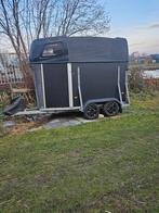 Hotra 1,5 paards paardentrailer - Nieuwe bodem & wanden, Ophalen of Verzenden, Gebruikt