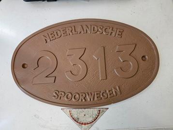 NS plaat locomotief kunststof  beschikbaar voor biedingen