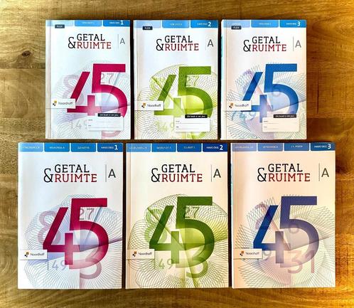 Getal & Ruimte HAVO A Deel 1, 2, 3 + Uitwerkingen 12e editie, Boeken, Schoolboeken, Nieuw, Wiskunde A, HAVO, Ophalen of Verzenden