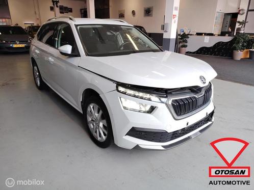 Skoda Kamiq 1.0 TSI Ambition Virtual LED Trekhaak Stoelverwa, Auto diversen, Schadeauto's, Handgeschakeld, Benzine, SUV of Terreinwagen