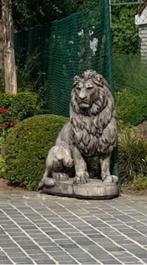 Grote betonnen leeuwen antiek look, Ophalen of Verzenden, Nieuw, Beton, Dierenbeeld