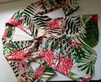 MYRNA- NED pracht groen roze witte blazer, maat M 38, Maat 38/40 (M), Verzenden, Zo goed als nieuw, Roze