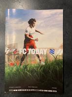 Programmaboekje Fc Utrecht - Sc Heerenveen, Ophalen of Verzenden, Zo goed als nieuw, F.C. Utrecht, Boek of Tijdschrift