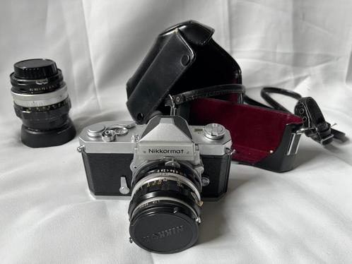 vintage Nikkormat FT + 2 extra lenzen, Audio, Tv en Foto, Fotocamera's Analoog, Gebruikt, Spiegelreflex, Nikon, Ophalen of Verzenden
