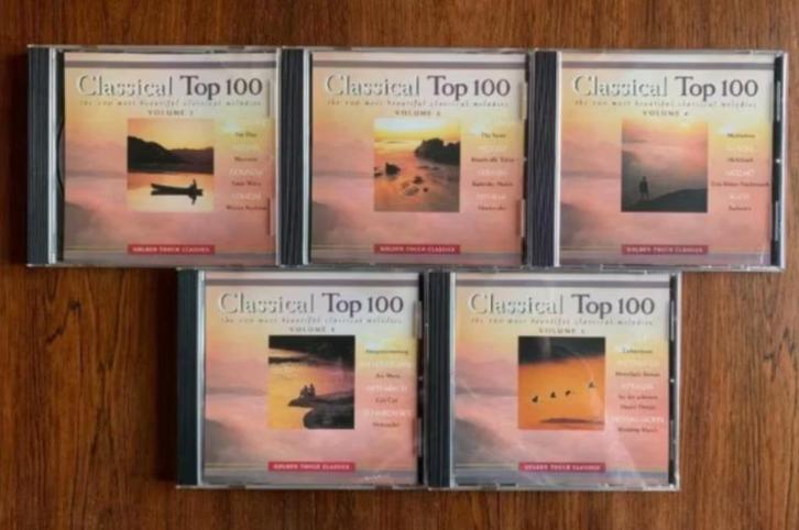 CD Classical Top 100, volume 2, 3, 4, 5, 6, most beautiful, Cd's en Dvd's, Cd's | Klassiek, Zo goed als nieuw, Ophalen of Verzenden