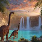 Dinosaurus behang - Standaard en Op maat - Muurdeco4kids, Verzenden, Nieuw, Wanddecoratie