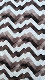 Brown waves tricot, Hobby en Vrije tijd, Stoffen en Lappen, 120 cm of meer, Ophalen of Verzenden, Zo goed als nieuw, Katoen