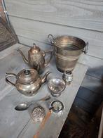 oude verzilverde ? en zilveren? set, Verzenden