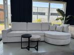 Direct leverbaar| Boucle hoekbank | cirkel eiland | Utrecht, Huis en Inrichting, Ophalen, 125 tot 150 cm, Metaal, 4131 NH