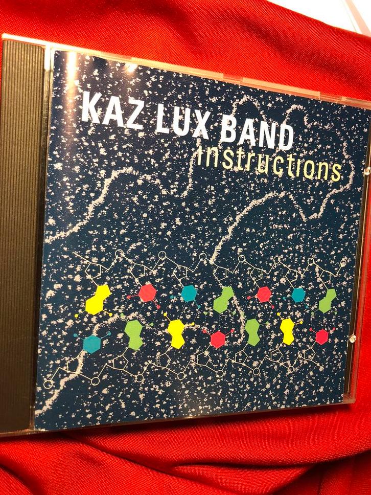 Kaz Lux Band (oa Brainbox) - CD Instructions, Cd's en Dvd's, Cd's | Rock, Zo goed als nieuw, Progressive, Ophalen of Verzenden