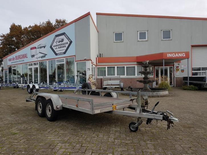Henra autoambulance│400 x 180 (l x b)│2000 kg.│rijklaar!, Auto diversen, Aanhangers en Bagagewagens, Gebruikt, Ophalen