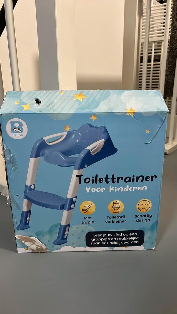 Kinder wc-trapje / potje (blauw), Kinderen en Baby's, Badjes en Verzorging, Zo goed als nieuw, Overige typen, Ophalen of Verzenden