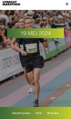 Ticket Halve Marathon Utrecht, Tickets en Kaartjes, Sport | Overige, Oktober, Eén persoon