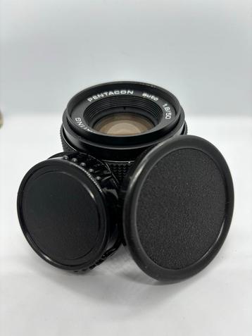 Pentacon 50mm f/1.8 M42 Lens beschikbaar voor biedingen