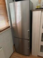 Mooie goedwerkende Electrolux RVS koel-/vries combinatie., Ophalen, 200 liter of meer, Met aparte vriezer, 160 cm of meer