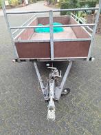 Hapert aanhanger geremd 1300 kg + kenteken  bakmaat 250x130, Ophalen